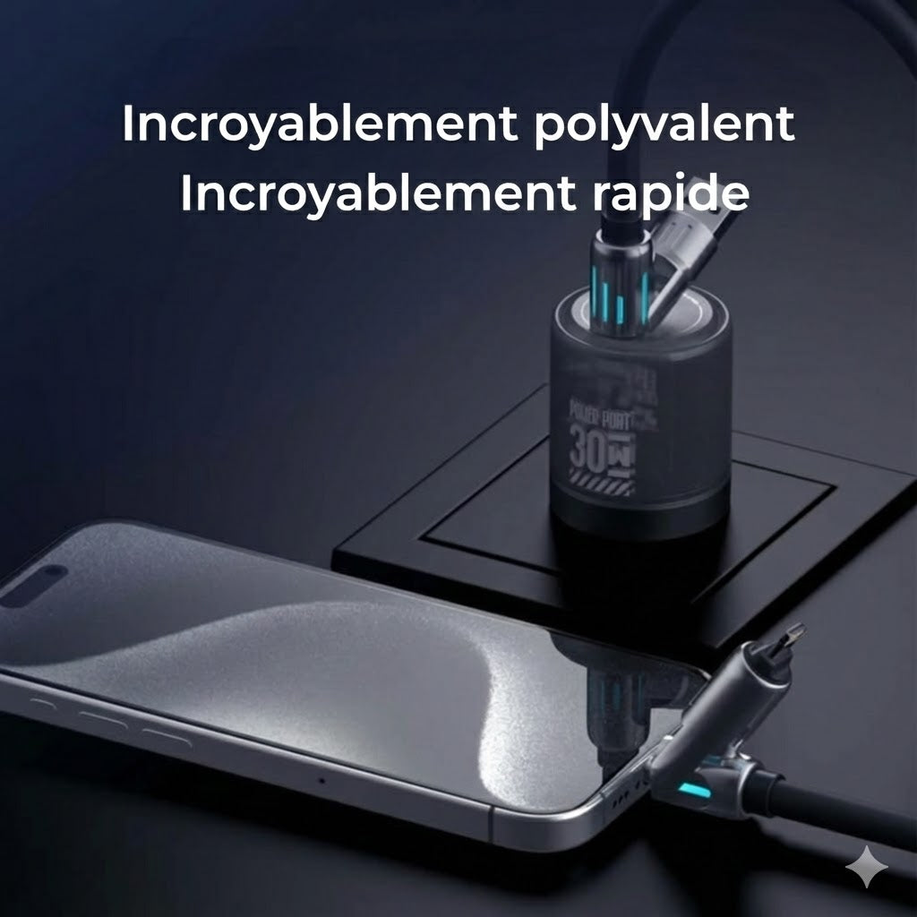 Câble de charge 4 en 1