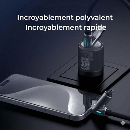 Câble de charge 4 en 1