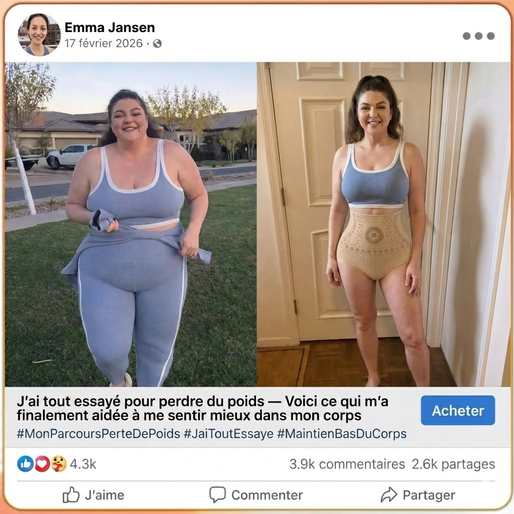 Short sculptant à taille haute