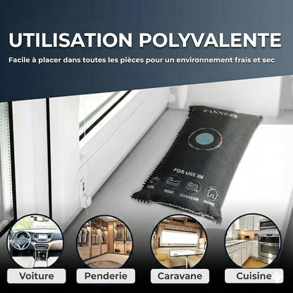 Déshumidificateur de voiture réutilisable : prévient la condensation