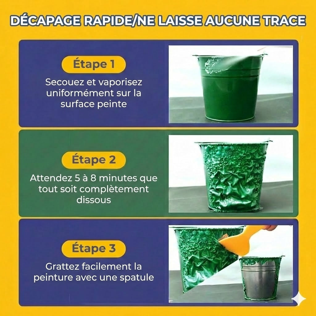 Décapant de peinture efficace