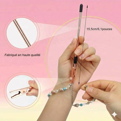 Outil d'aide à la fermeture de bracelet