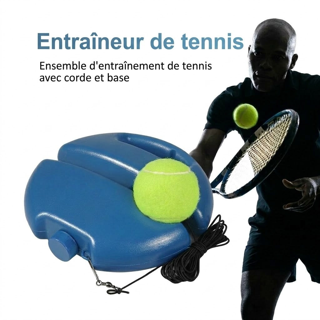 Socle d'entraînement pour balles de tennis