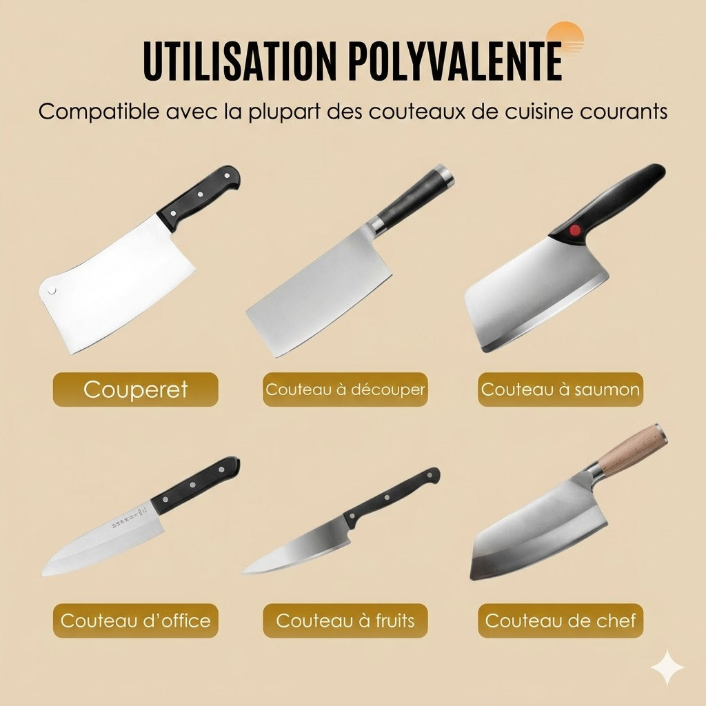 Aiguiseur De Couteaux Automatique Pour La Cuisine