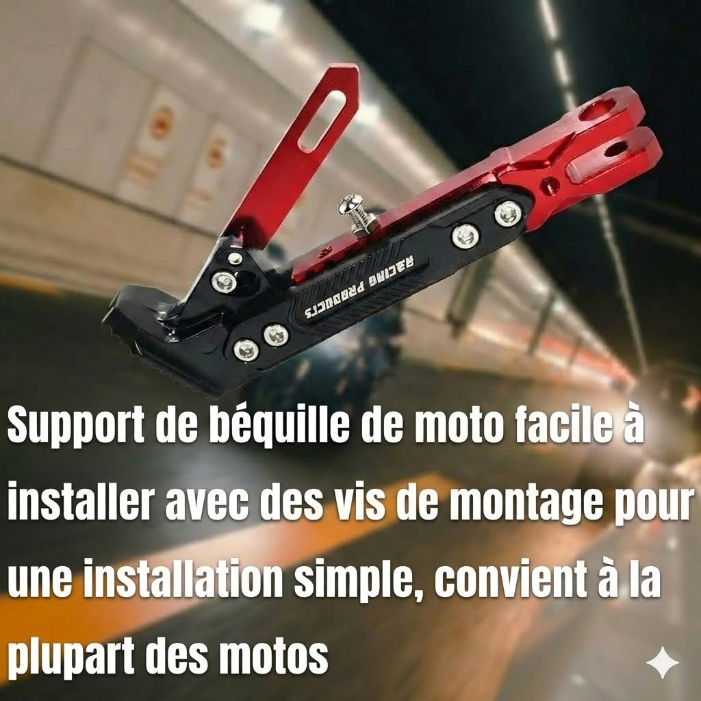 Béquille universelle réglable pour motos