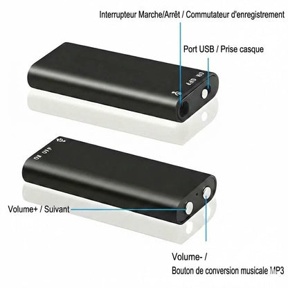 Mini-enregistreur vocal