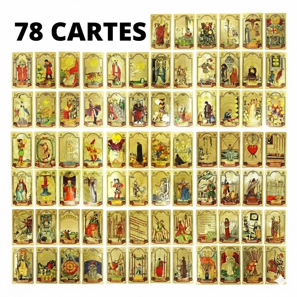 Édition de luxe Tarot Or