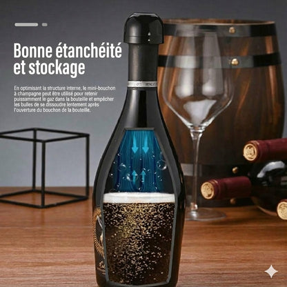 Joint en silicone pour bouteilles de vin/champagne