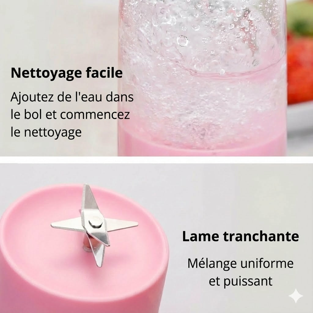 Mixeur portable pour des aliments frais