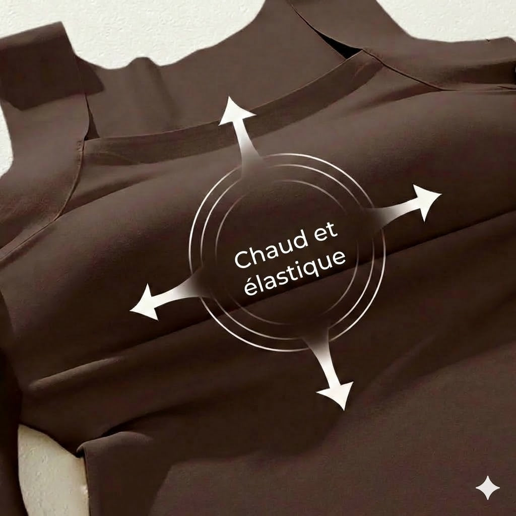 Débardeur thermique avec Ingebouwde BH (U-Neck)