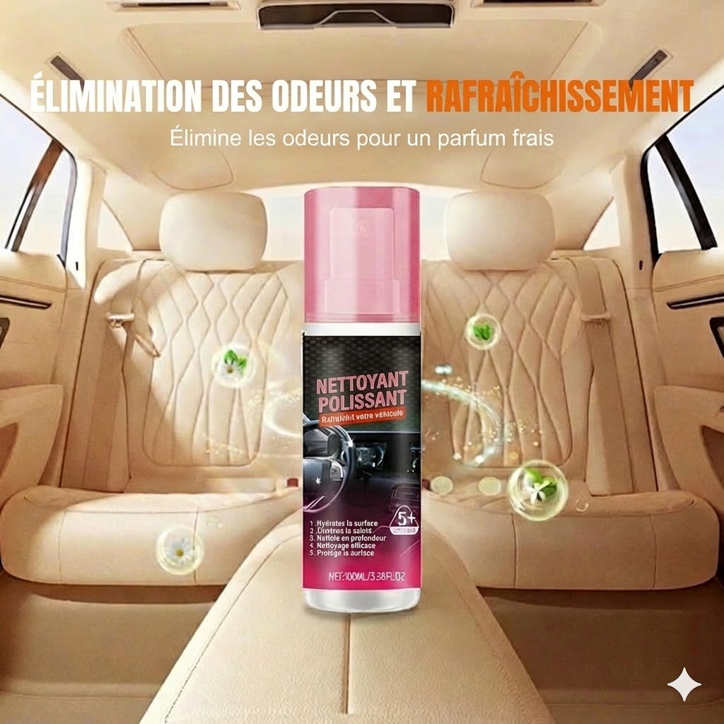 Machine De Polissage Pour Intérieur De Voiture Brillance Et Protection Instantanées