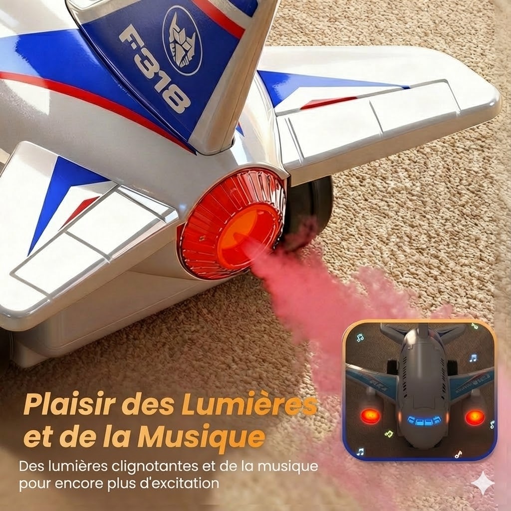 Avion robot électrique transformable 2 en 1