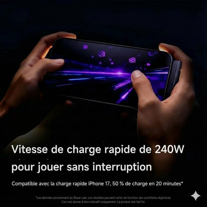 Câble de charge rapide 2 en 1 avec support
