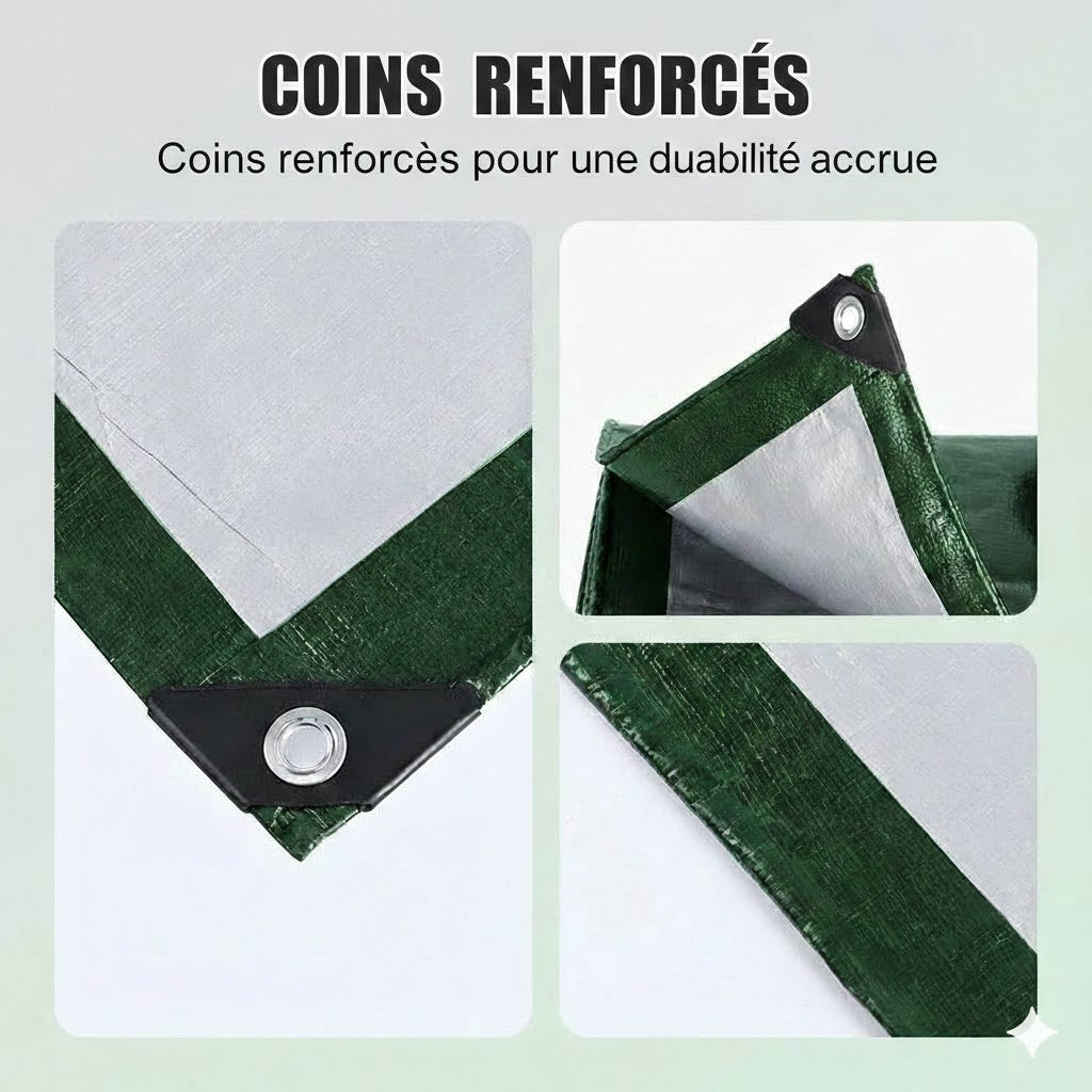 Toile d'extérieur imperméable avec protection UV