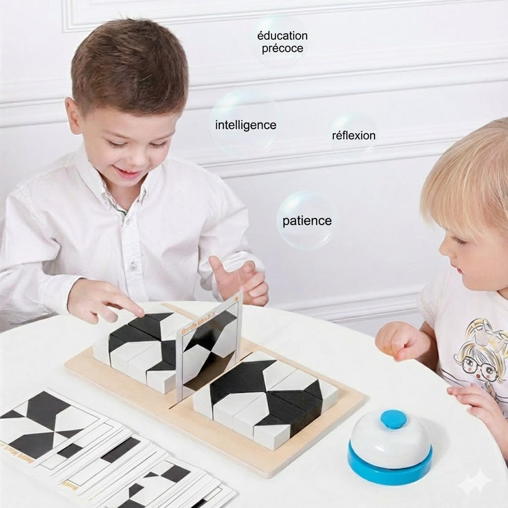 Jeu de construction interactif : Entraînez votre sens de l’espace