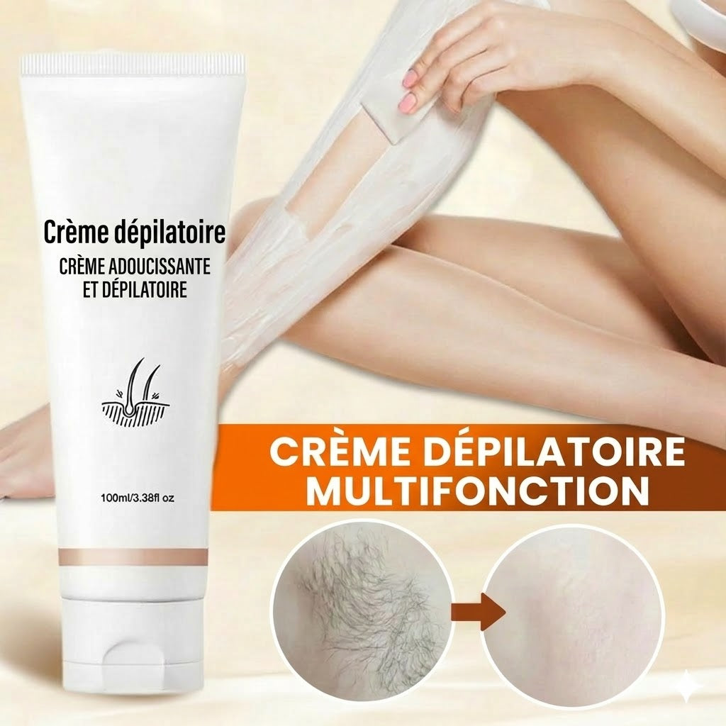 Crème Dépilatoire Polyvalente à Formule Aromatique Douce