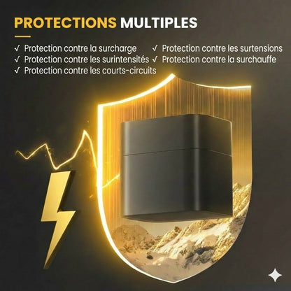 Chargeur de batterie au lithium - Protection contre la surcharge