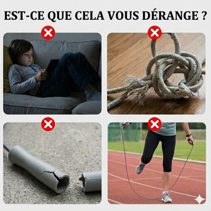 Corde à sauter lumineuse LED pour enfants