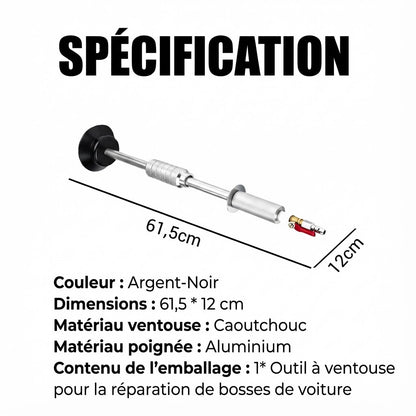 Ventouse double puissante pour les bosses de voiture