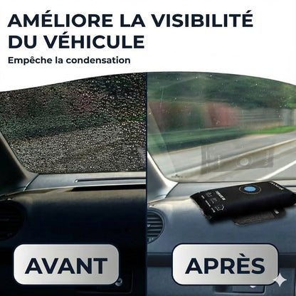 Déshumidificateur de voiture réutilisable : prévient la condensation