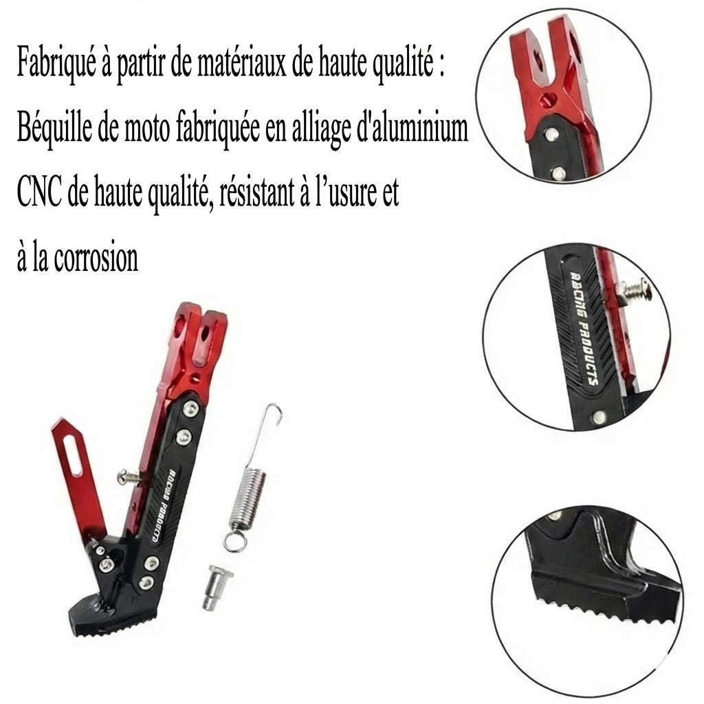 Béquille universelle réglable pour motos