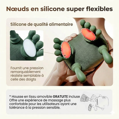 Le meilleur masseur de cou portable – 3 fois plus de détente !