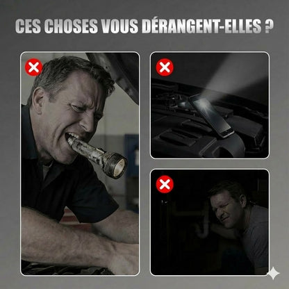 Lampe frontale LED puissante : étanche et rechargeable (extérieur et bricolage)