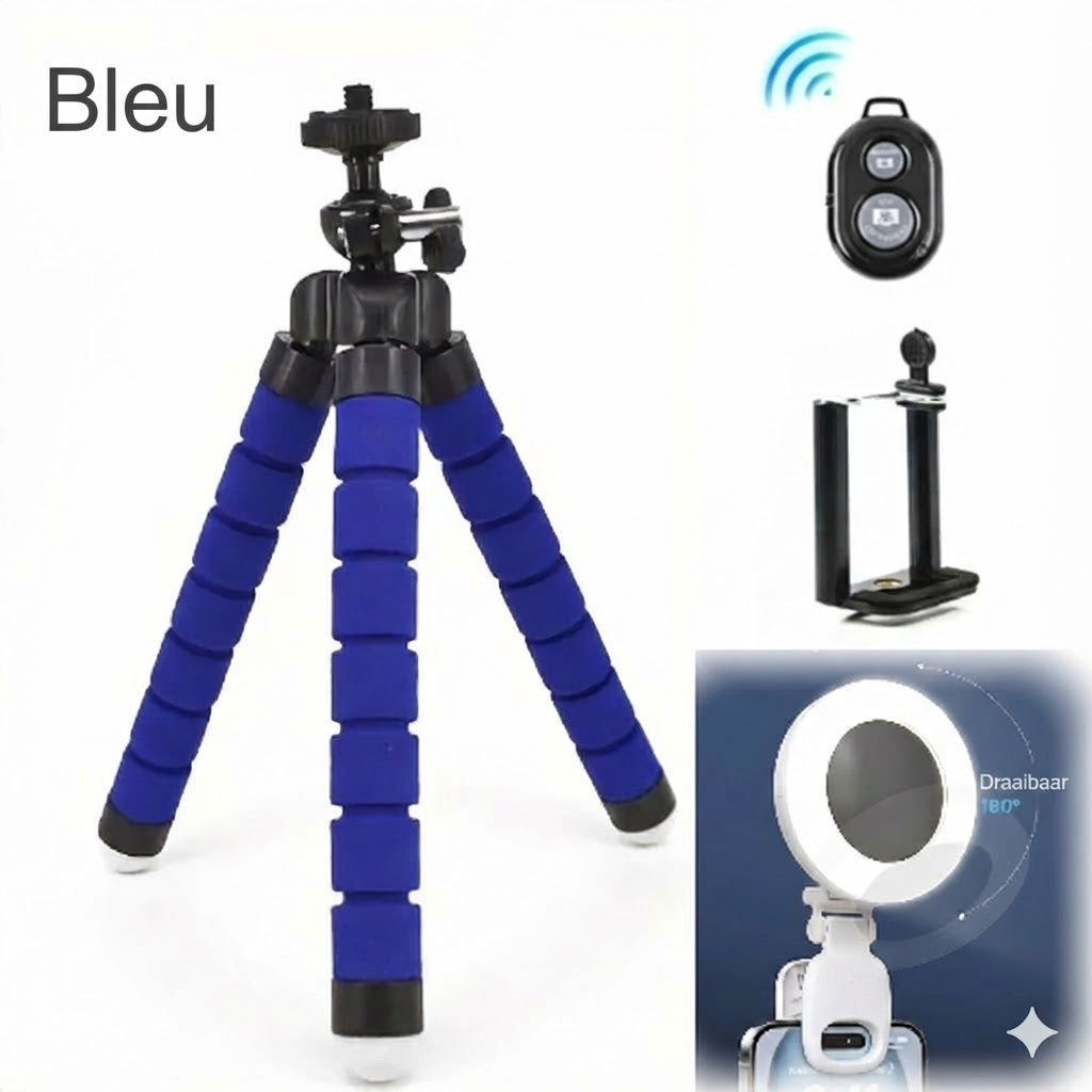 Mini trépied poulpe