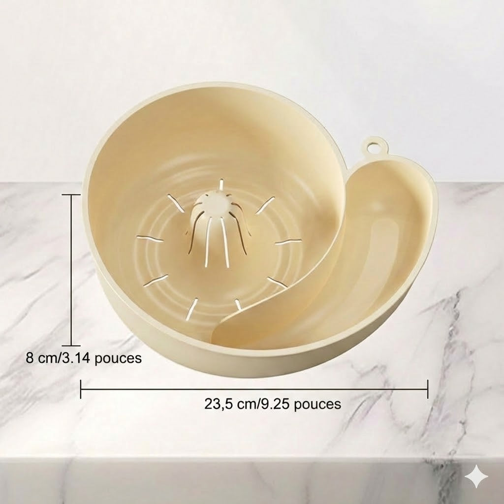 Panier de lavage et d'égouttage automatique pour fruits et légumes