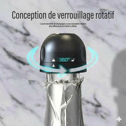 Joint en silicone pour bouteilles de vin/champagne