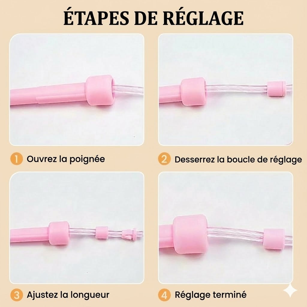 Corde à sauter lumineuse LED pour enfants