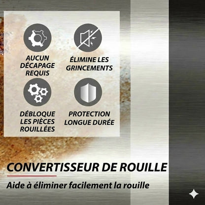 Puissant dérouillant et convertisseur