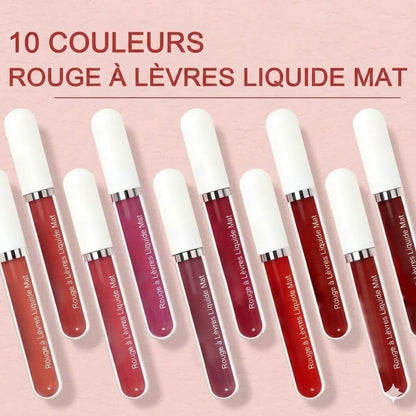 10 gloss mats, imperméables et longue tenue