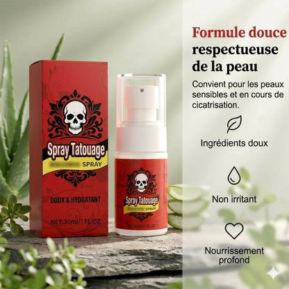 Spray hydratant de soin après-tatouage