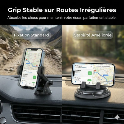 Support de téléphone rotatif à 360° pour tableau de bord