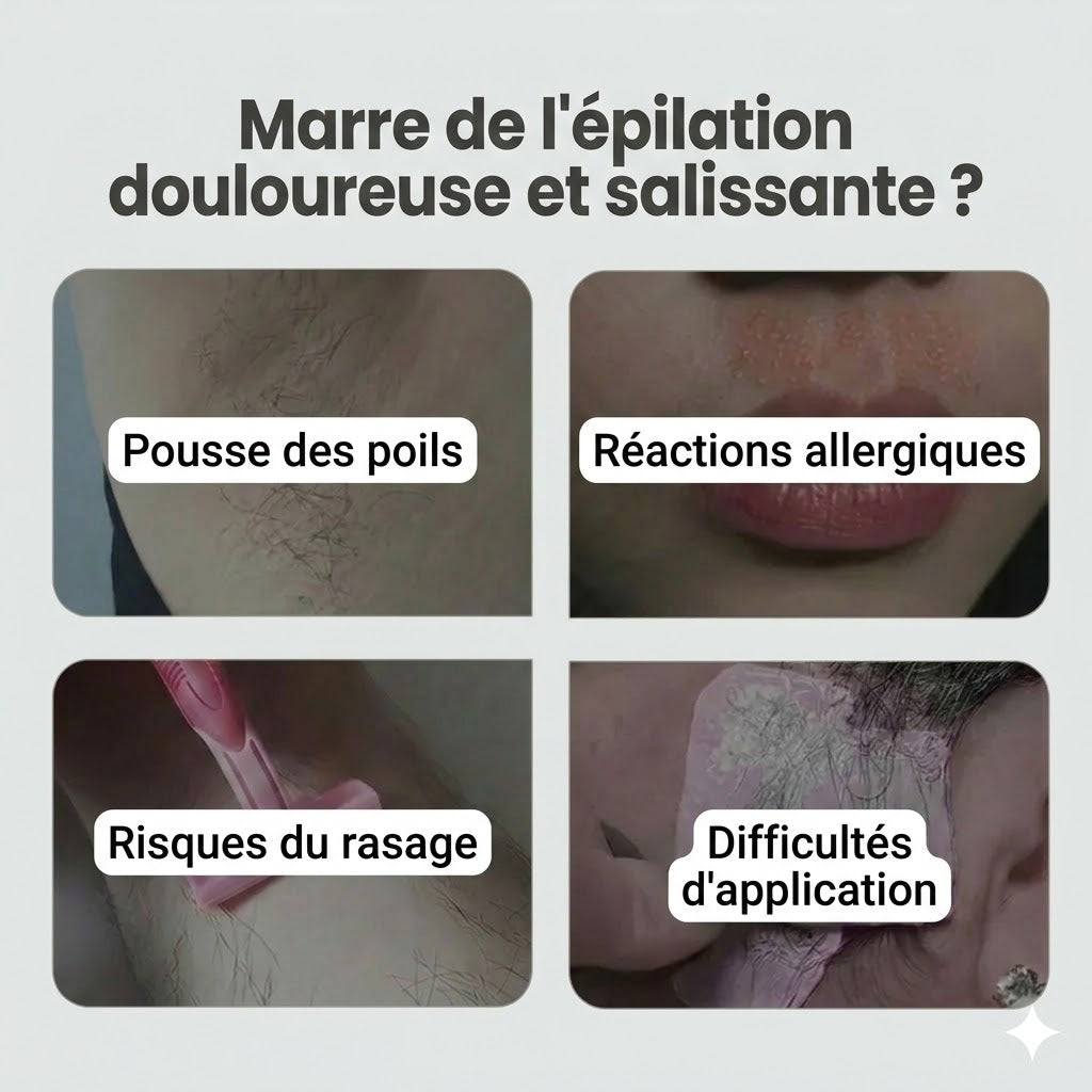 Crème Douce Et Indolore Pour L’élimination Des Poils Du Visage