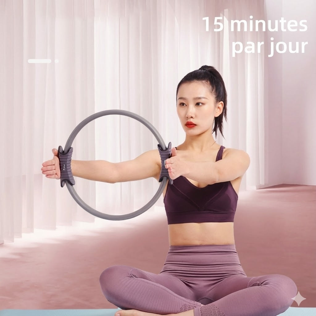 Anneau de Pilates ajustable pour la maison