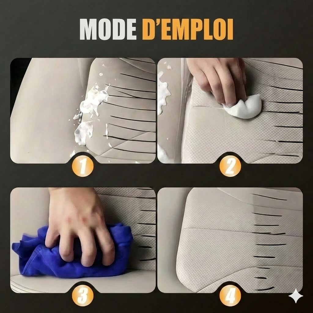 Machine De Polissage Pour Intérieur De Voiture Brillance Et Protection Instantanées