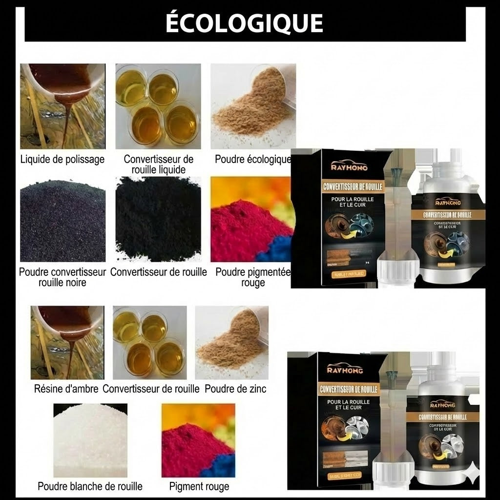 Puissant dérouillant et convertisseur