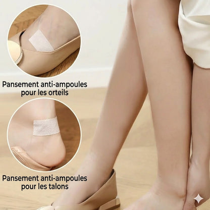 Protège-col et poignets anti-transpiration jetables et invisibles