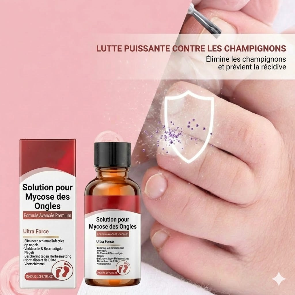 Essence réparatrice pour ongles abîmés