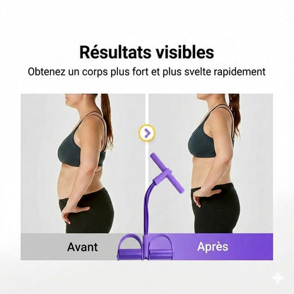 Appareil de récupération assis pour la maison : muscles abdominaux tendus