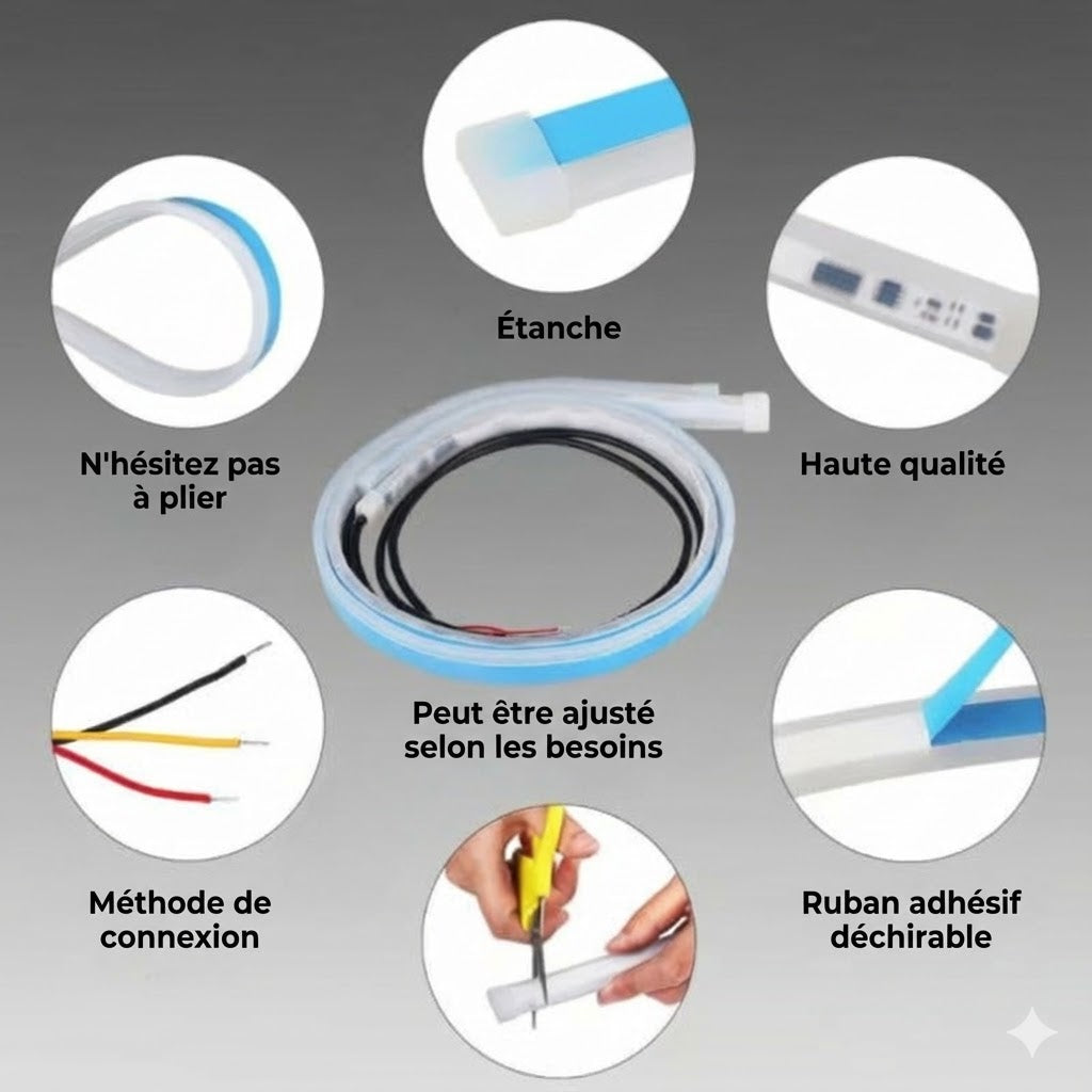 Éclairage LED pour phare de voiture