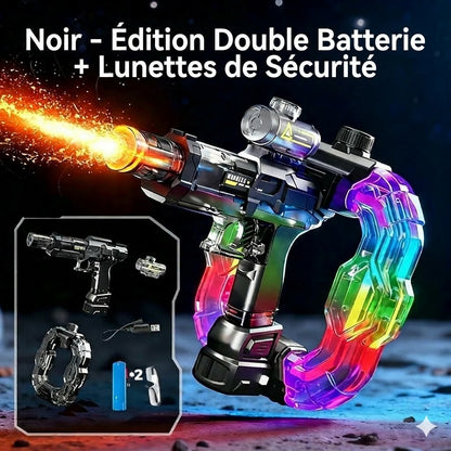 Pistolet à eau lumineux arc-en-ciel