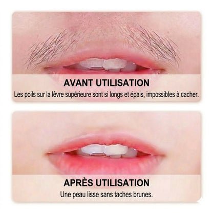 Crème Douce Et Indolore Pour L’élimination Des Poils Du Visage