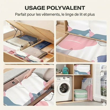 Sacs sous vide sans pompe