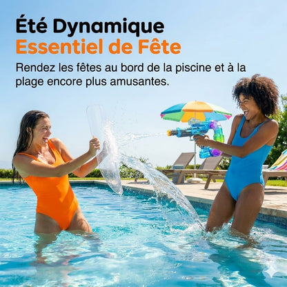 Pistolet à eau lumineux arc-en-ciel