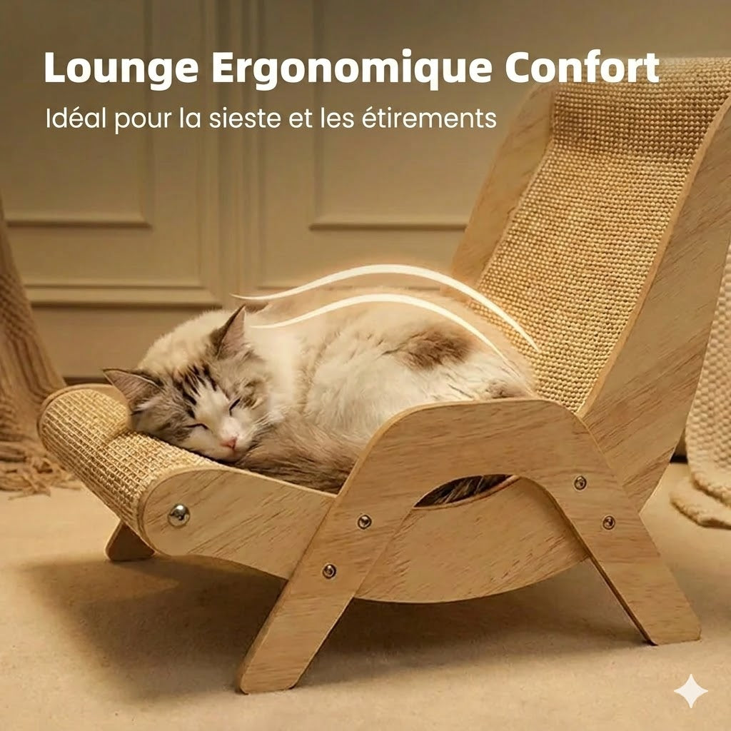 Griffoir 2-en-1 en sisal pour chat