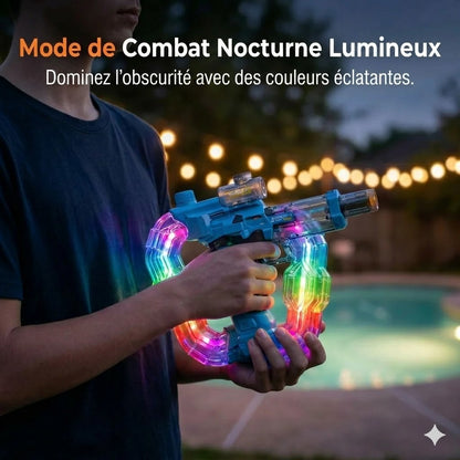 Pistolet à eau lumineux arc-en-ciel