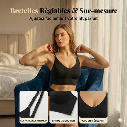 Soutien-gorge dos nu invisible en U
